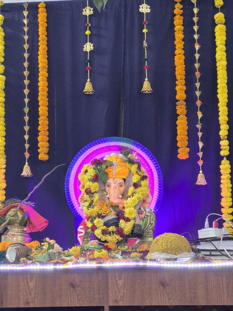 Lord Ganesh Puja Celebration — Divine Blessings & Altar