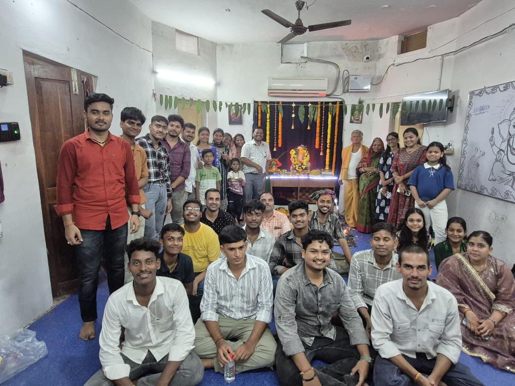Students & Faculty Ganesh Puja Utsav Gathering