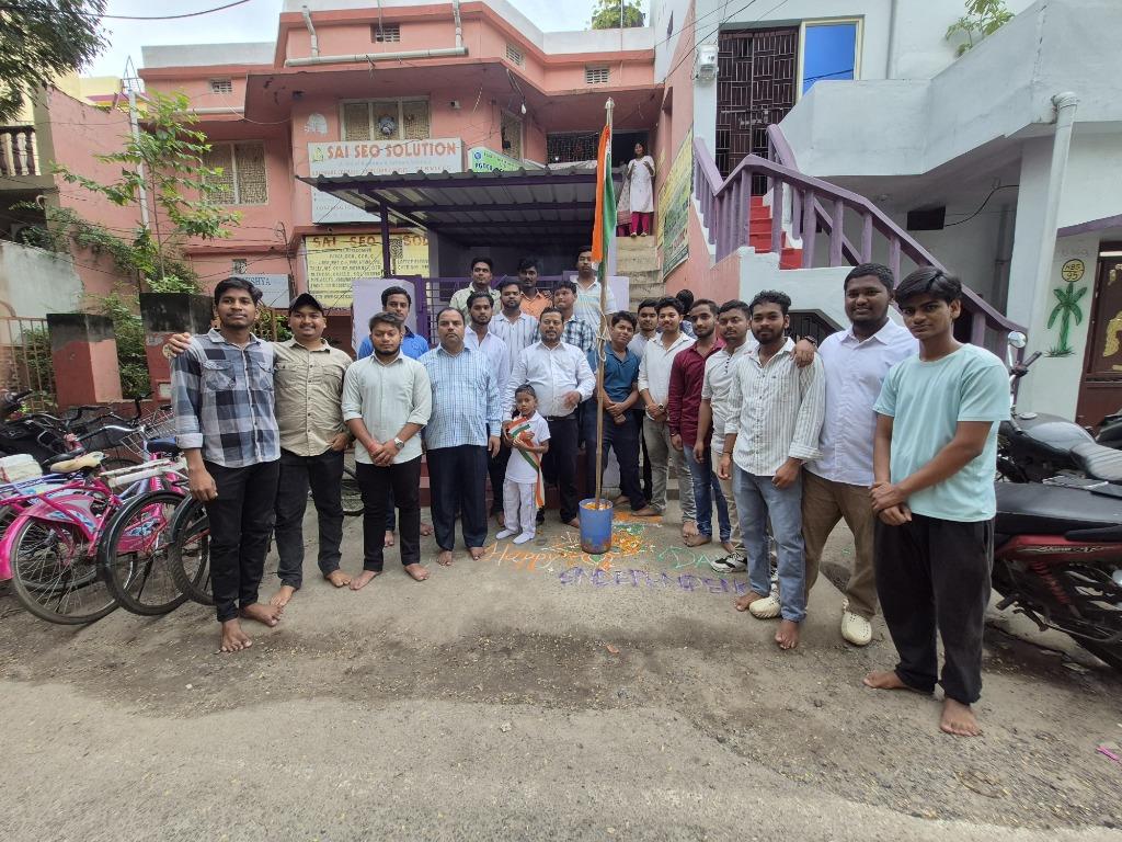 Campus Flag Hoisting Gathering